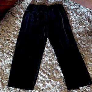 Alex Evening Black Velvet Palazzo🌹